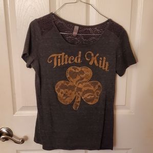 Tilted Kilt Women's Small Shirt